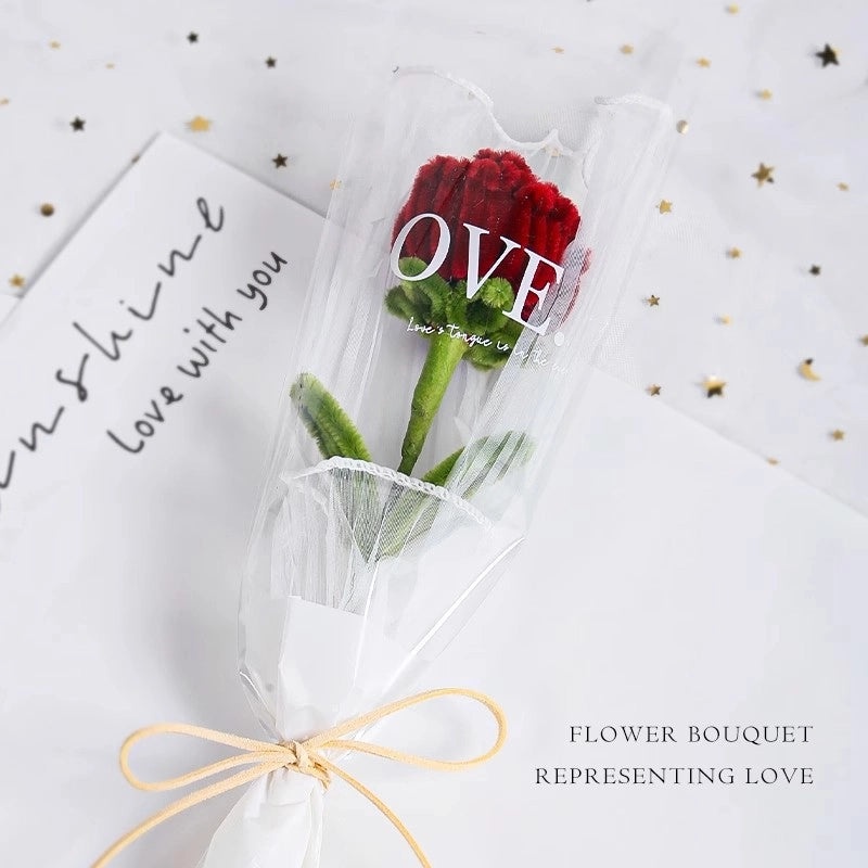 Elegant Minimalist Preserved Rose Artificial Flower Bouquet|Home Decor Artificial Flowers