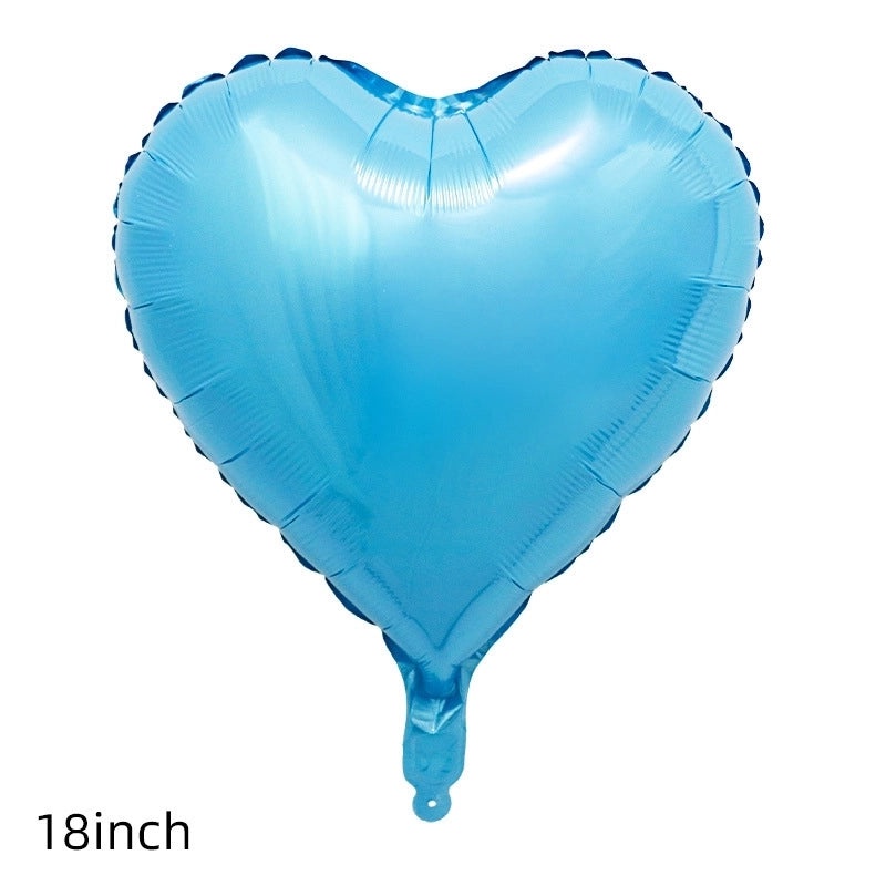 Birthday Star and Heart Shaped Aluminum Foil Balloons for Party Decorations|Party Supplies Balloons