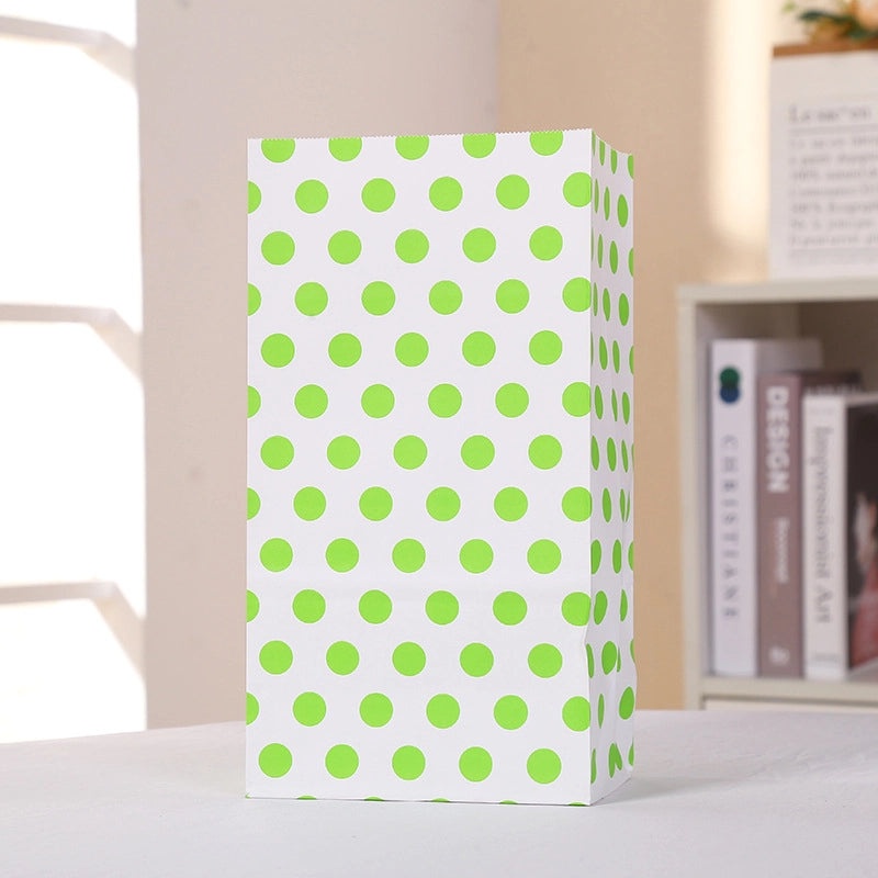Adorable Polka Dot Paper Gift Bags for Party Favors|Gift Packaging