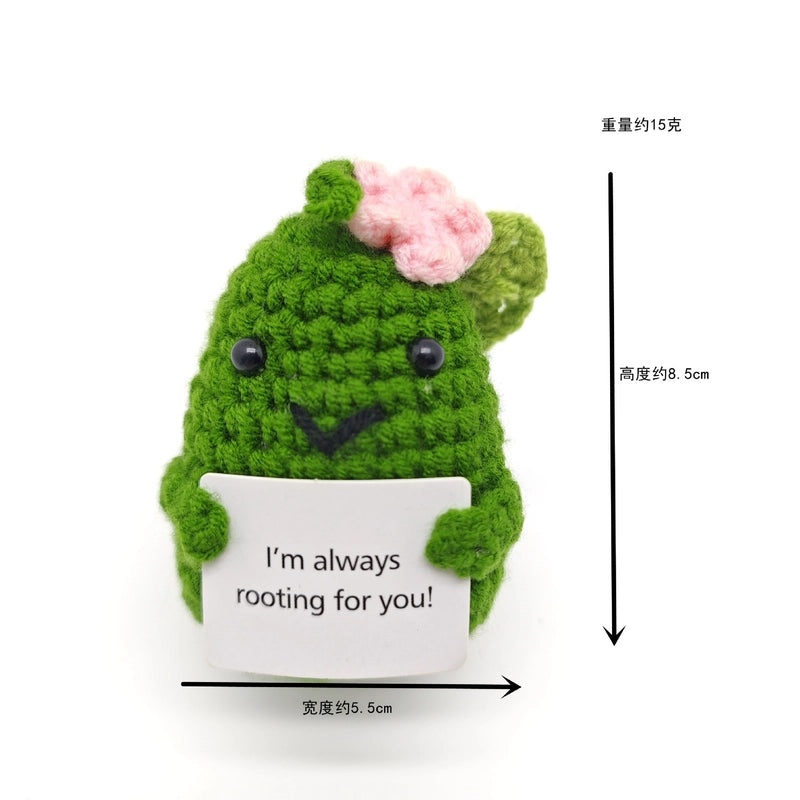 Adorable Animal and Fruit Vegetable Yarn Ornaments for Home Decor | Home Decor & Accessories