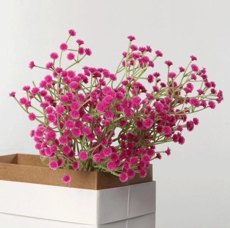 Silk Flower Faux Plants Lady Floral Decor PVC PU Leather Artificial Flower Arrangement|Home Decor Artificial Flowers