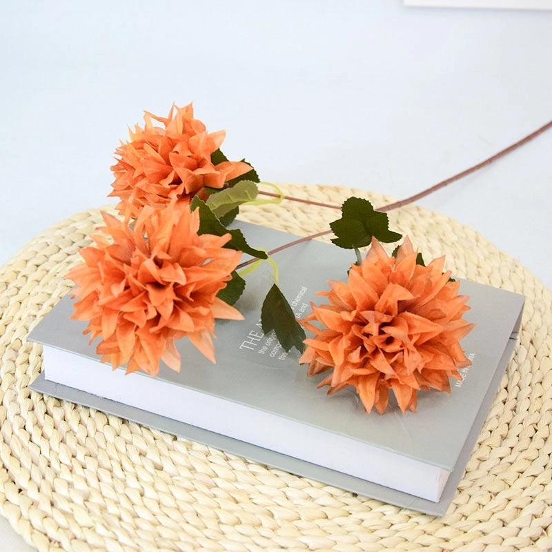 20 Pieces Artificial Silk Flowers Pastoral Style Decorative Floral Arrangement|Home Decor Artificial Flowers