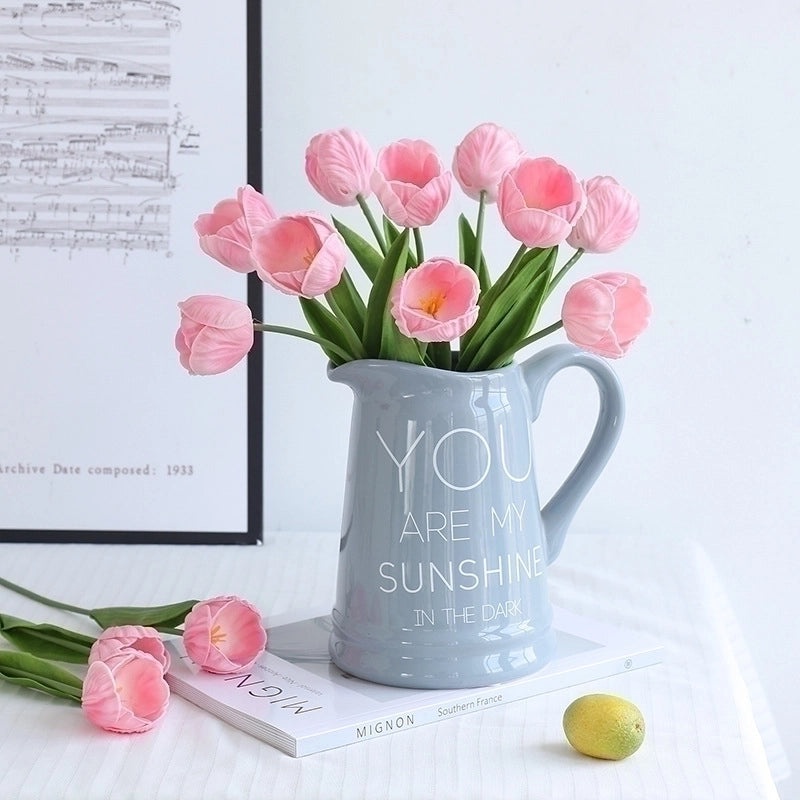 Elegant Pastoral Silk Flowers Artificial Plants for Home Decor|Home & Garden Artificial Flowers