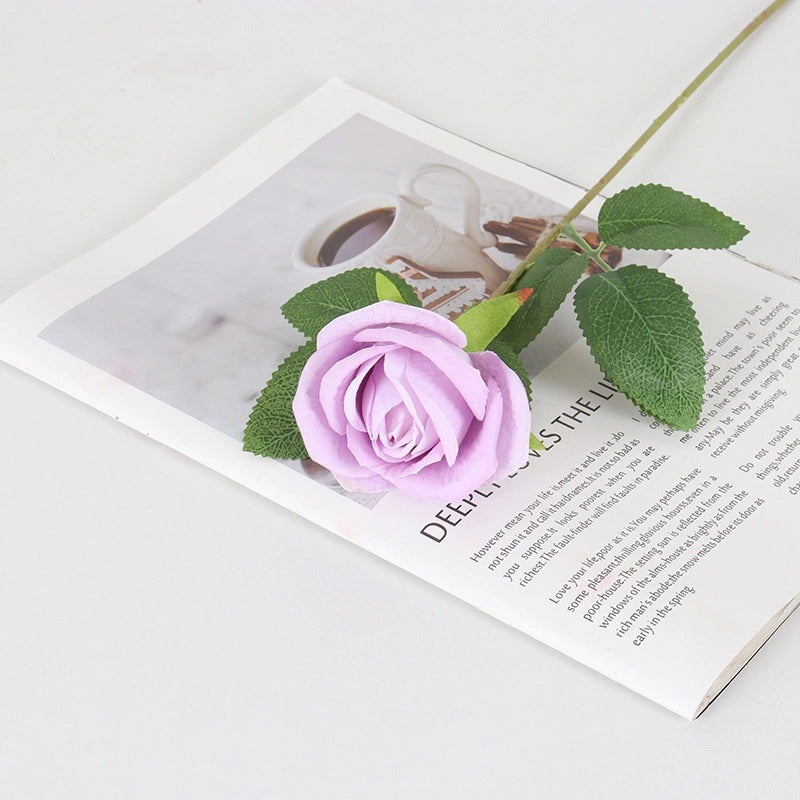 Velvet Pearl Rose Wall Decor for Home Hotel Wedding Valentine's Day | Home Decor & Wall Art