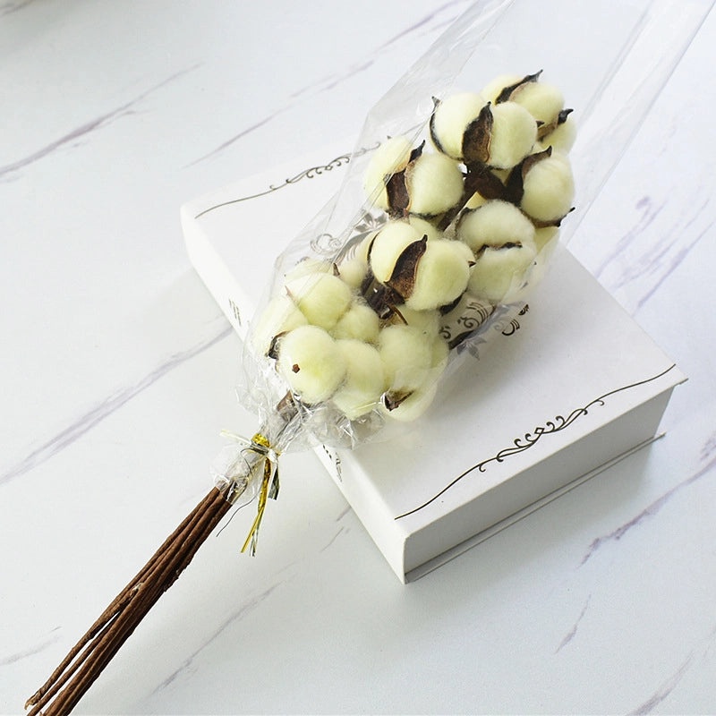 Elegant Minimalist Dried Floral Arrangement Artificial Imitation Flowers for Home Decor|Home Decor & Artificial Plants