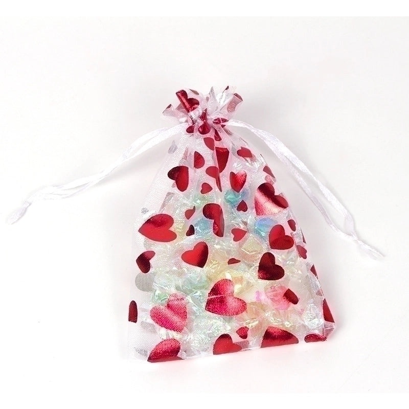 Cute Heart-Shaped Fabric Party Favor Bags for Gifts|Party Supplies