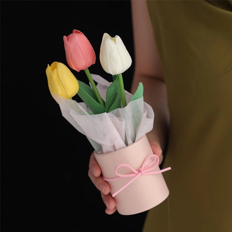 Elegant Mother’s Day Artificial PU Flower Bouquet for Women|Home Decor Artificial Flowers