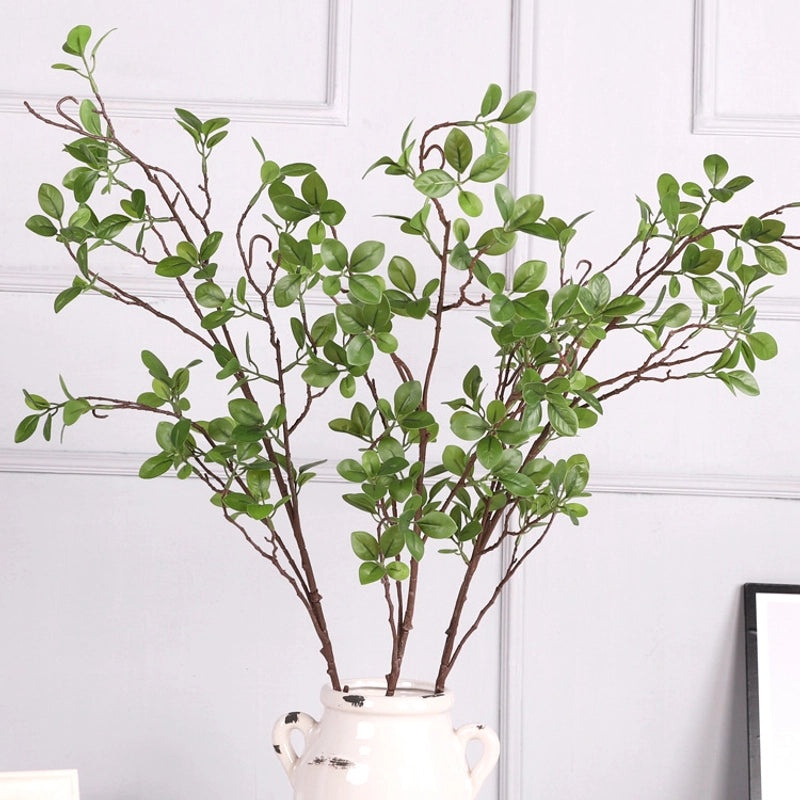 Simulation Milan Leaf Wall Decor Indoor Green Plant Ornaments for Home Decoration|Home Decor