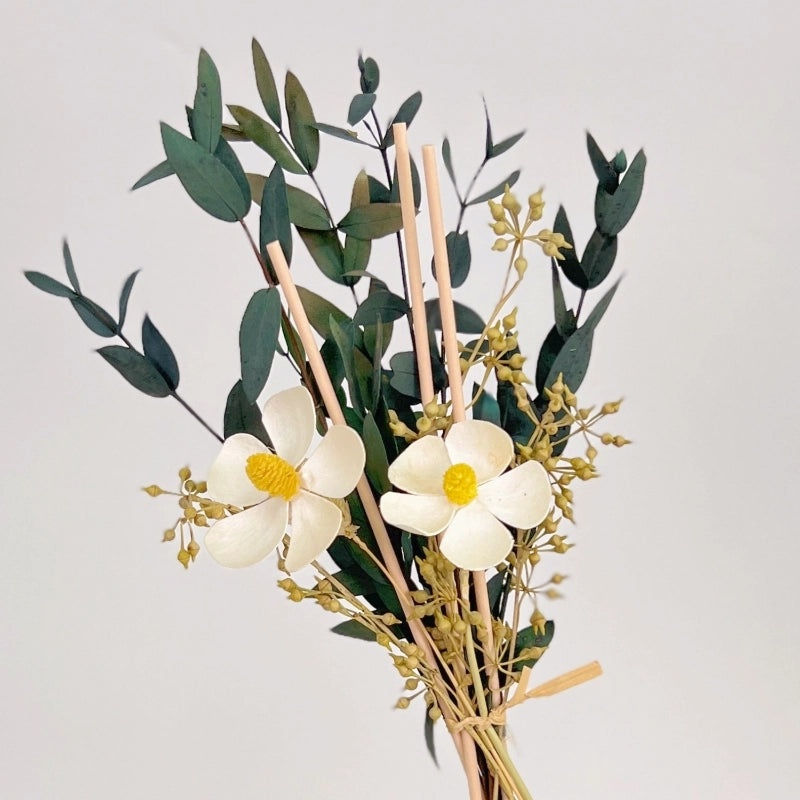 Elegant Romantic Dried Flower Arrangement Preserved Fresh Artificial Floral Decoration|Home Decor Artificial Flowers