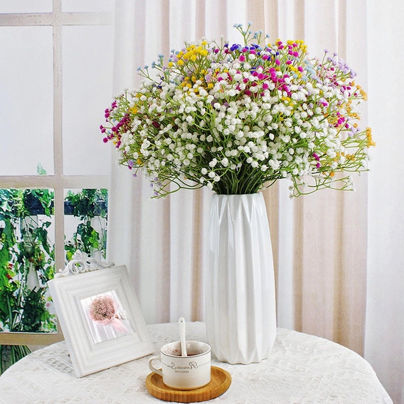 20 Pcs Gypsophila Artificial Flowers for Wedding, Home, Hotel Decor, Dining Table Centerpiece | Artificial Flowers & Plants
