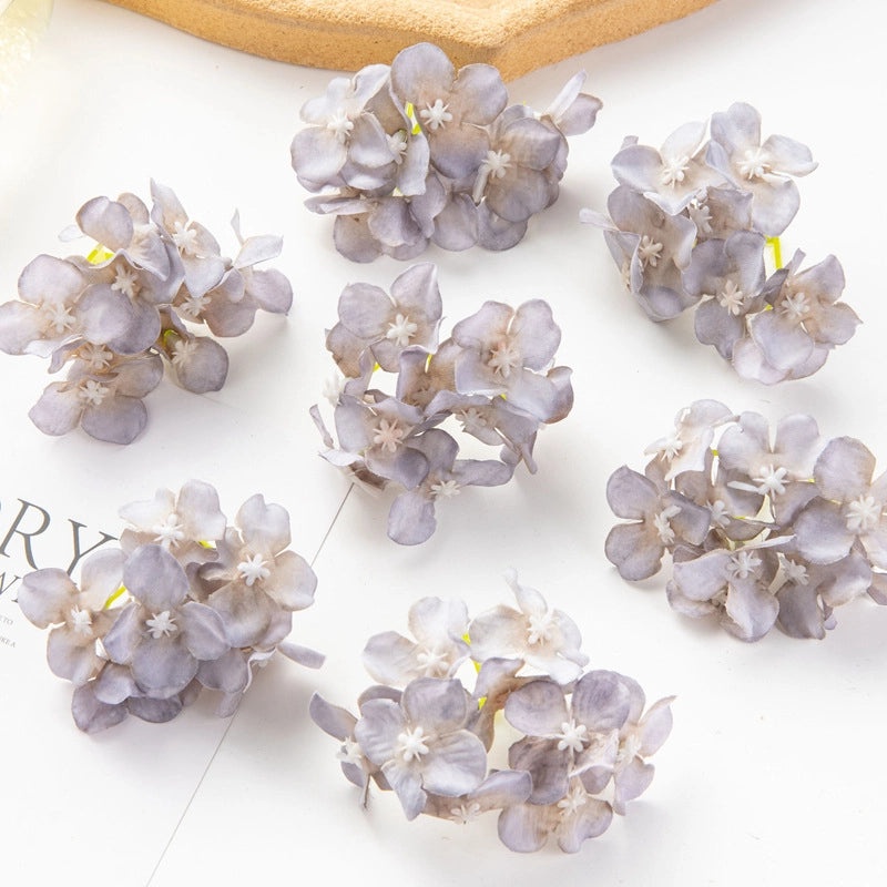 Elegant Pastoral Hydrangea Silk Flowers Artificial Plants for Home Decor|Artificial Flowers