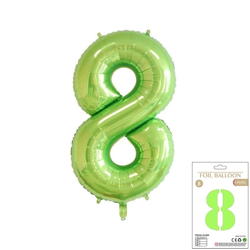 Personalized Birthday Number Balloons Aluminum Foil Party Decorations|Party Supplies Balloons