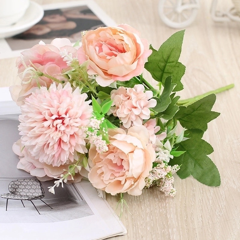Peony Artificial Flower Bouquet for Home Decoration | Home Decor & Floral Arrangements