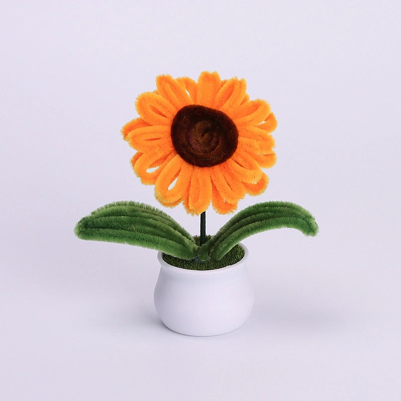 Elegant Casual Sunflower Plush Artificial Flowers for Women|Home Decor Artificial Flowers