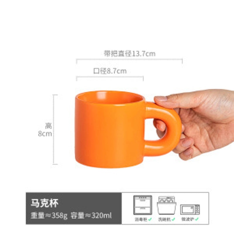 Vintage Floral Ceramic Coffee Mug 1 Pc|Home & Kitchen > Drinkware > Mugs