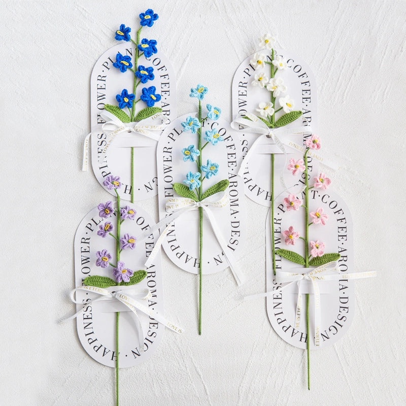 Colorful Yarn Handmade Artificial Flowers|Home Decor Artificial Flowers