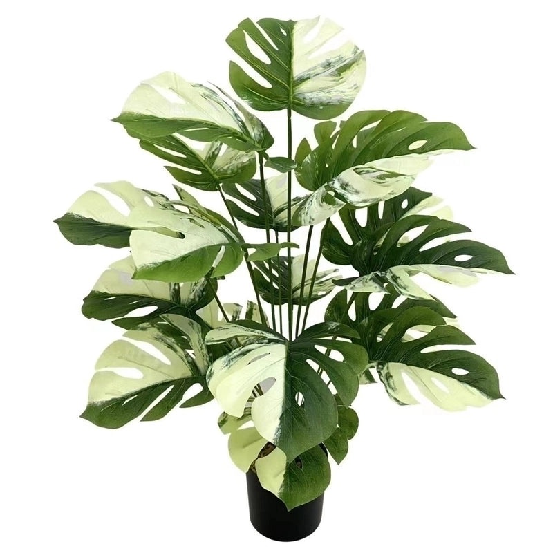 Casual PVC Fake Green Plants Artificial Flowers Decor|Home Decor Artificial Plants