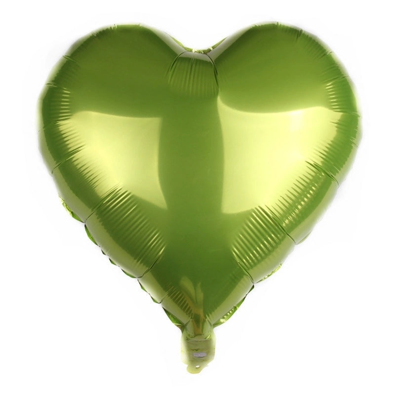 50 Pack Valentine's Day Heart-Shaped Aluminum Foil Balloons for Party Decor|Party Supplies