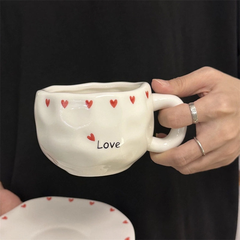 Retro Floral Ceramic Water Bottle Set | Home & Kitchen Accessories