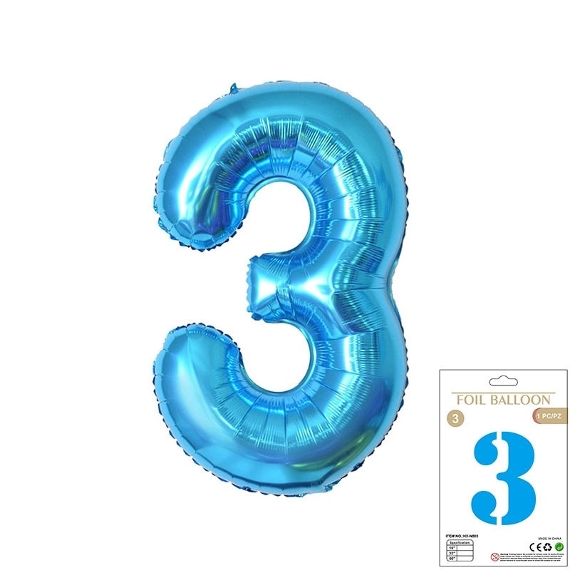 Personalized Birthday Number Balloons Aluminum Foil Party Decorations|Party Supplies Balloons