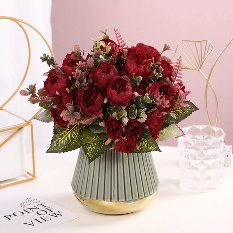 Silk Flower Streetwear Style Artificial Bloom Imitation Plants|Home Decor Artificial Flowers