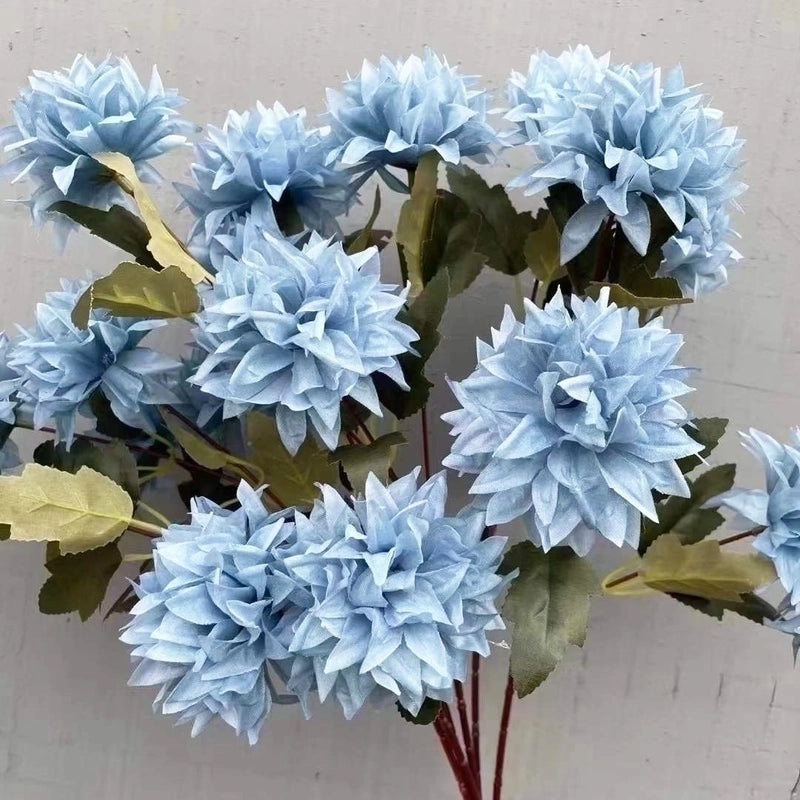 20 Pieces Artificial Silk Flowers Pastoral Style Decorative Floral Arrangement|Home Decor Artificial Flowers