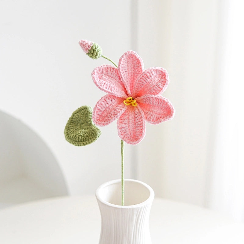 Delicate Floral Yarn Fake Plants Decorative Artificial Flowers for Home Decor|Home & Garden Artificial Plants