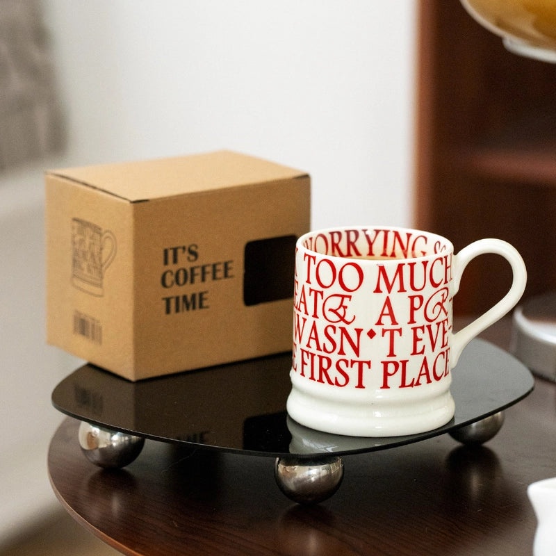 Vintage Ceramic Letter Water Bottle 1 Pc|Home & Kitchen