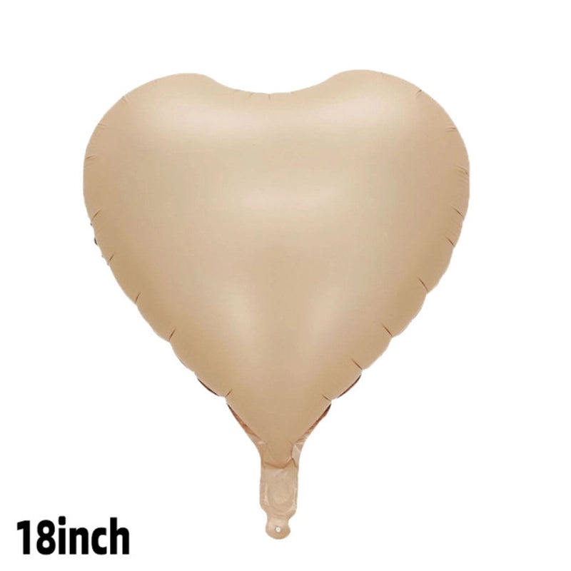 Birthday Star and Heart Shaped Aluminum Foil Balloons for Party Decorations|Party Supplies Balloons