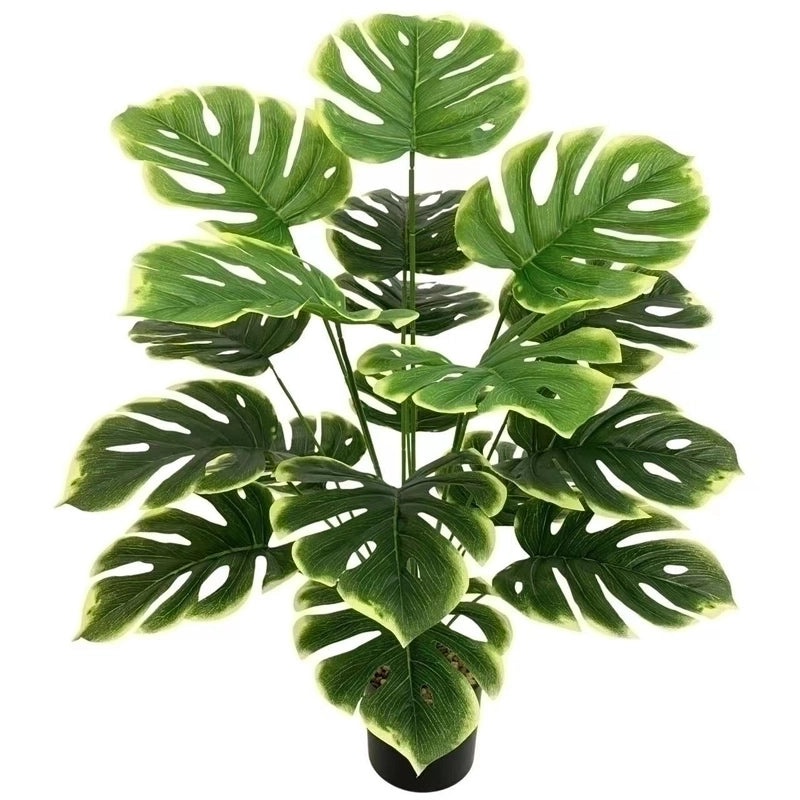 Casual PVC Fake Green Plants Artificial Flowers Decor|Home Decor Artificial Plants