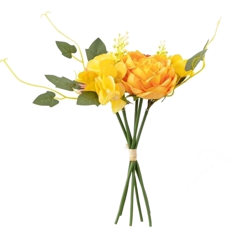 Modern Silk Flower Decoration Faux Floral Arrangement Artificial Plants for Home Office|Artificial Flowers & Plants