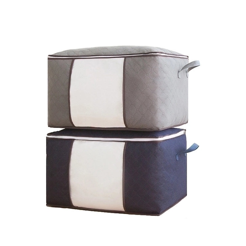 Spacious Moisture-resistant Breathable Transparent Quilt Storage Bag | Home Storage & Organization