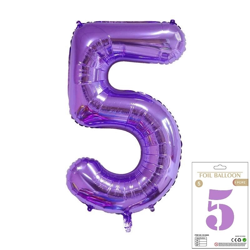 Personalized Birthday Number Balloons Aluminum Foil Party Decorations|Party Supplies Balloons