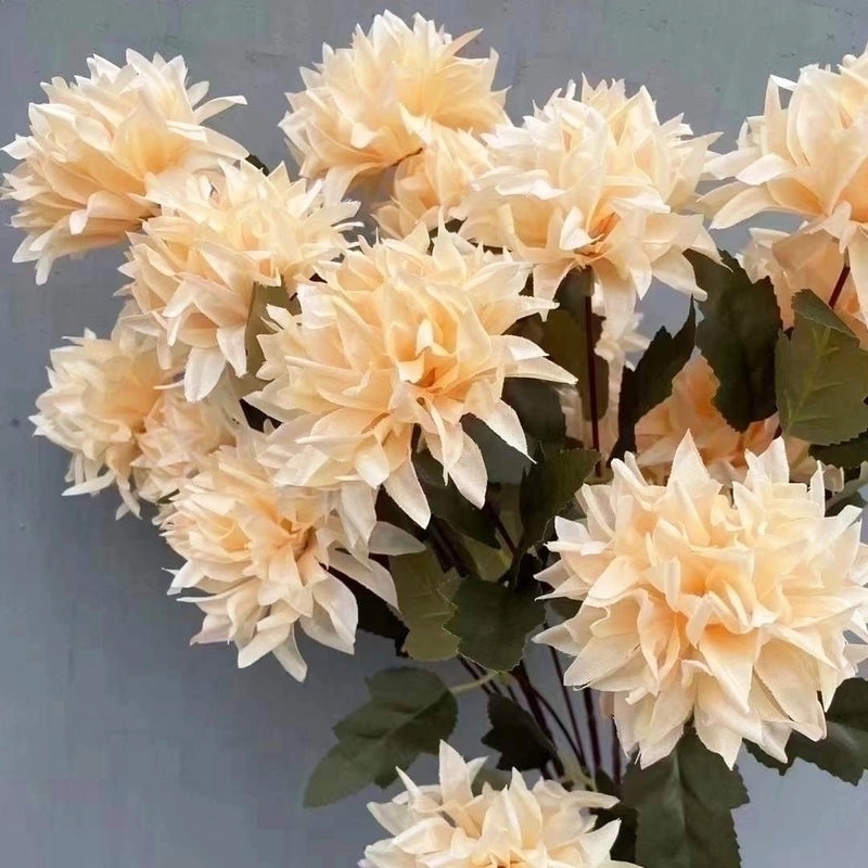 20 Pieces Artificial Silk Flowers Pastoral Style Decorative Floral Arrangement|Home Decor Artificial Flowers