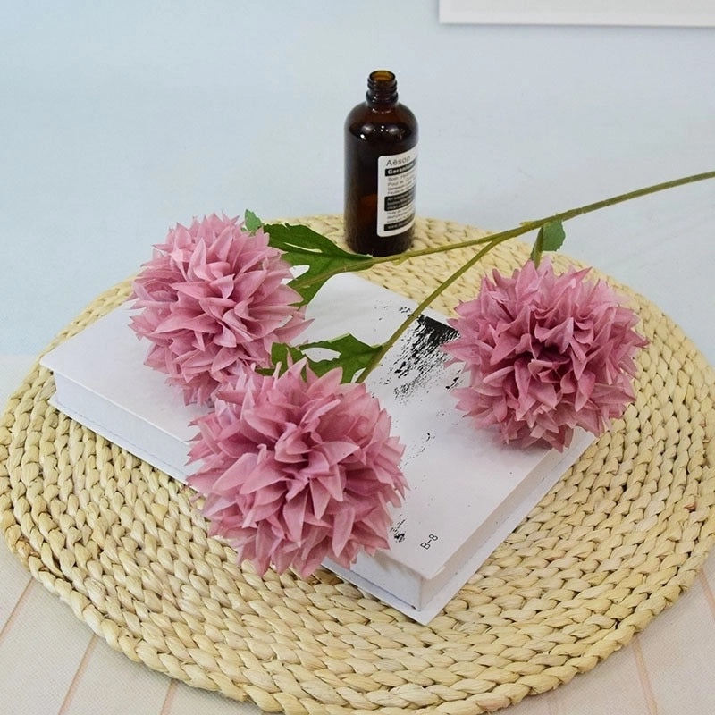 20 Pieces Artificial Silk Flowers Pastoral Style Decorative Floral Arrangement|Home Decor Artificial Flowers