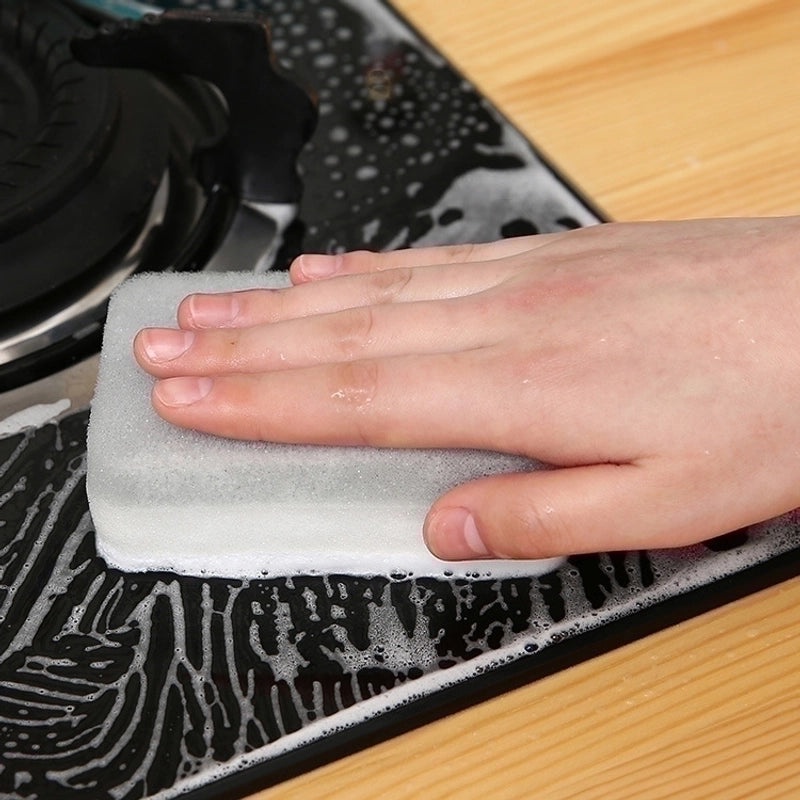 Durable Solid Color Sponge Scrubber for Kitchen Cleaning|Kitchen & Home Cleaning Supplies