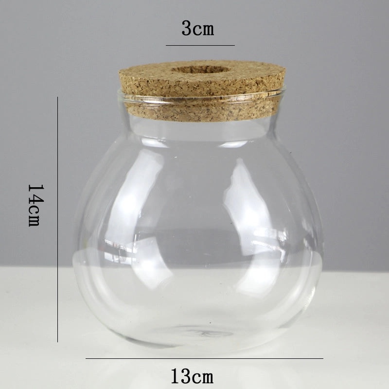 Elegant Geometric Glass Artificial Flowers for Home Decor|Home Decor Accessories