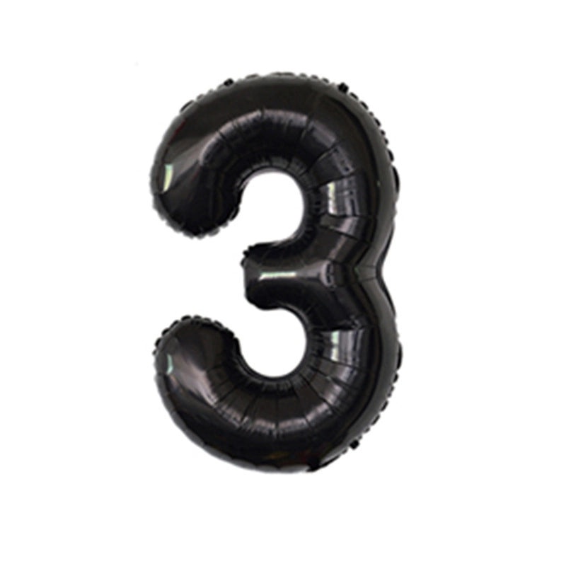 Personalized Birthday Number Balloons Aluminum Foil Party Decorations|Party Supplies Balloons