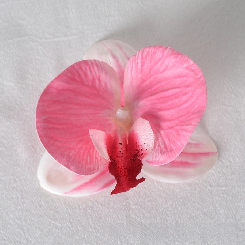 Artificial Phalaenopsis Flower Head Hairpin for DIY Wedding Decorations|Hair Accessories