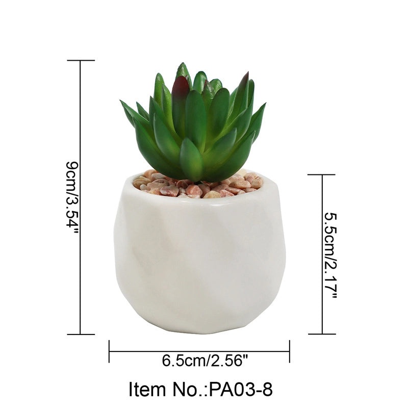 Minimalist Plastic Artificial Plant Flowers for Home Decor|Home & Garden Artificial Plants