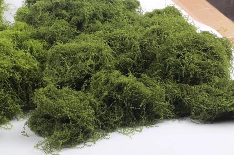 Artificial Moss Plant Set for Indoor Micro Landscape, Soft Green Fake Moss Decoration for Window and Aisle|Home Decor