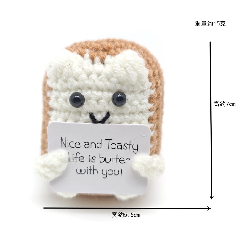 Adorable Animal and Fruit Vegetable Yarn Ornaments for Home Decor | Home Decor & Accessories