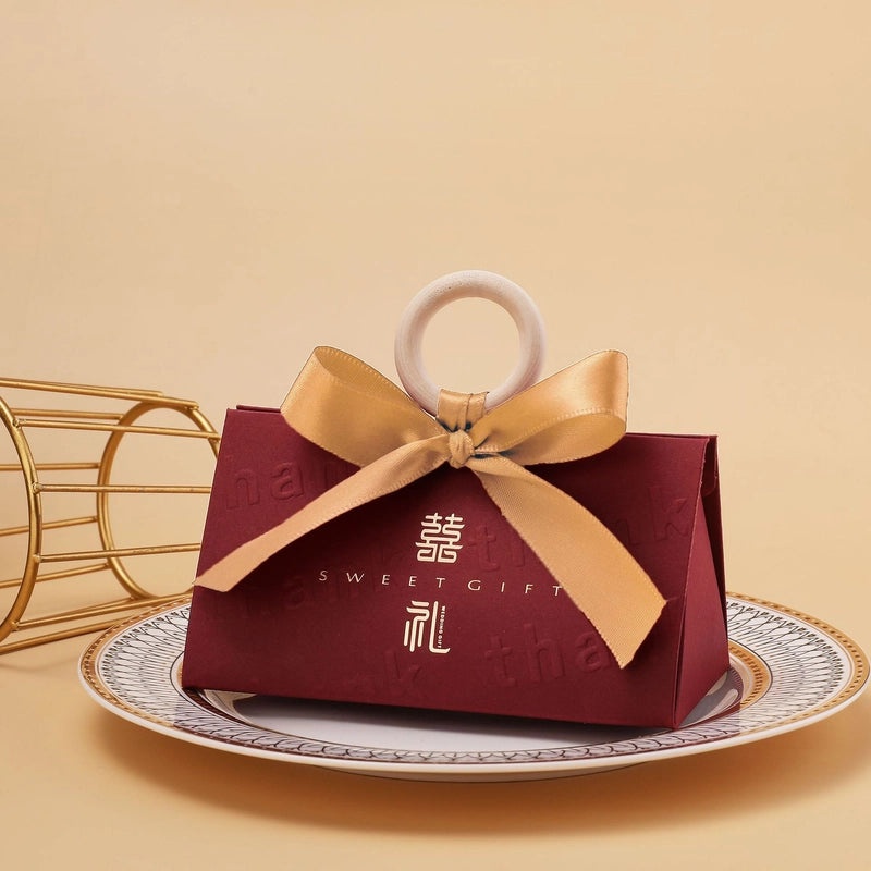 Alphabet Bow Knot Paper Gift Bags for Wedding Party Favors|Party Supplies