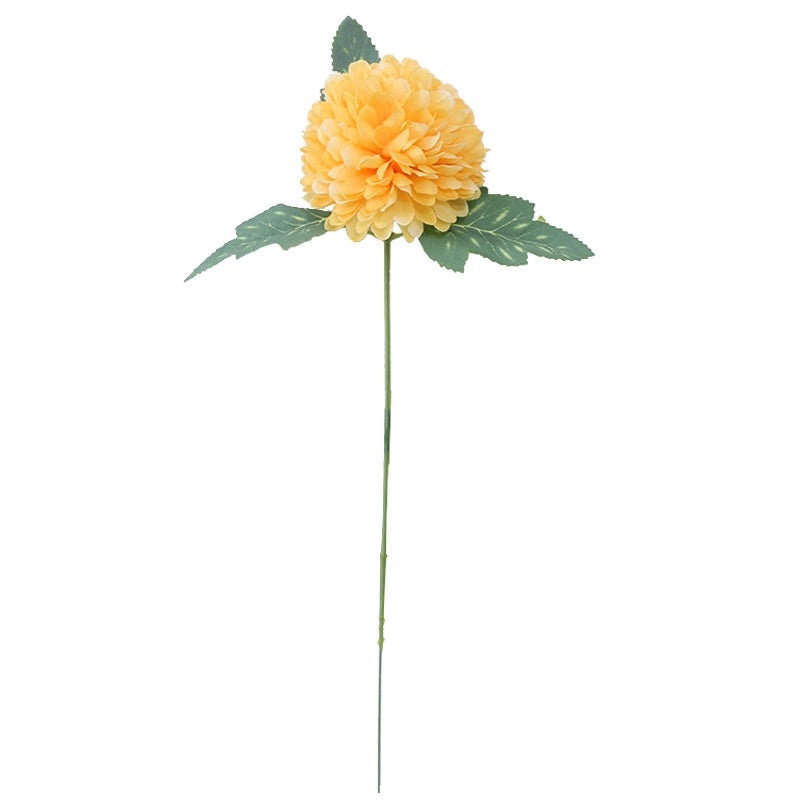 Artificial Silk Chrysanthemum Flower Single Stem Wedding Home Decor Soft Faux Floral Arrangement|Home Decor & Wedding Supplies