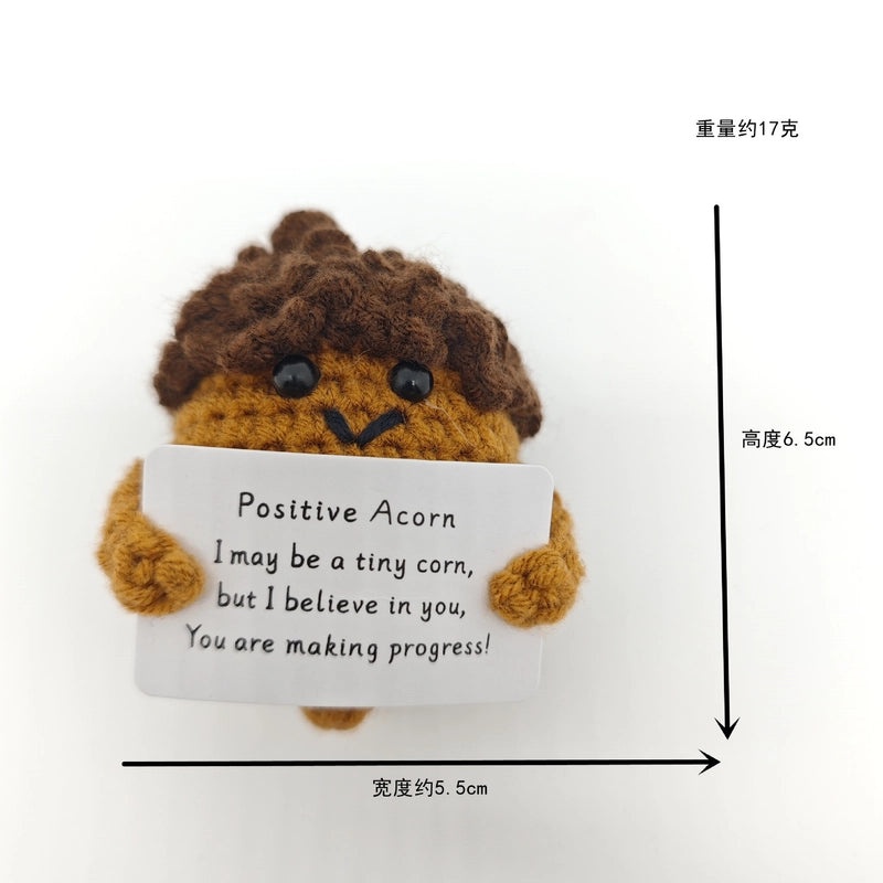 Adorable Animal and Fruit Vegetable Yarn Ornaments for Home Decor | Home Decor & Accessories