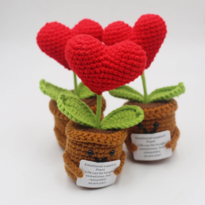 Handmade Emotional Support Potted Plant Gift|Home Decor & Gifts