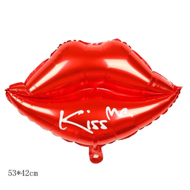 Heart-Shaped Aluminum Foil Balloons for Valentine's Day Party Decor | Party Supplies