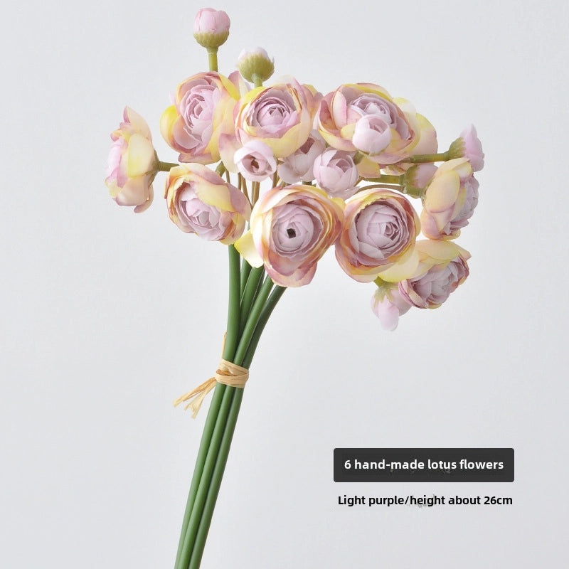 Mini Hand-tied Artificial Flower Bouquet Wedding Bridesmaid Photography Props Home Decor|Wedding Accessories