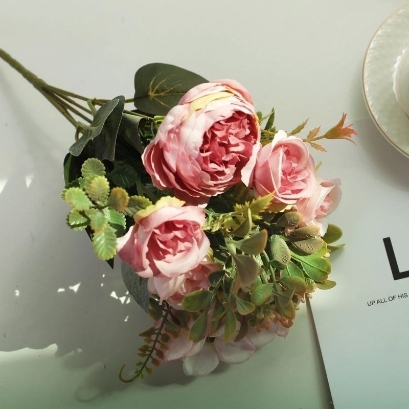 Tropical Vacation Floral Silk Flowers Artificial Plants for Home Decor|Home & Garden Artificial Plants