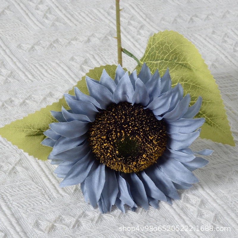 Retro Pastoral Sunflower Silk Flower Bouquet|Home Decor Artificial Flowers
